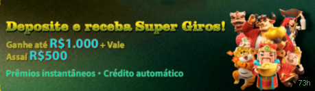 Apostas esportivas da 73h com odds competitivas